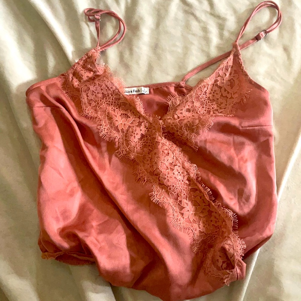 Silk crop top